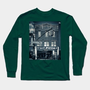 Greenpoint Manhattan Ave Brooklyn NYC Long Sleeve T-Shirt